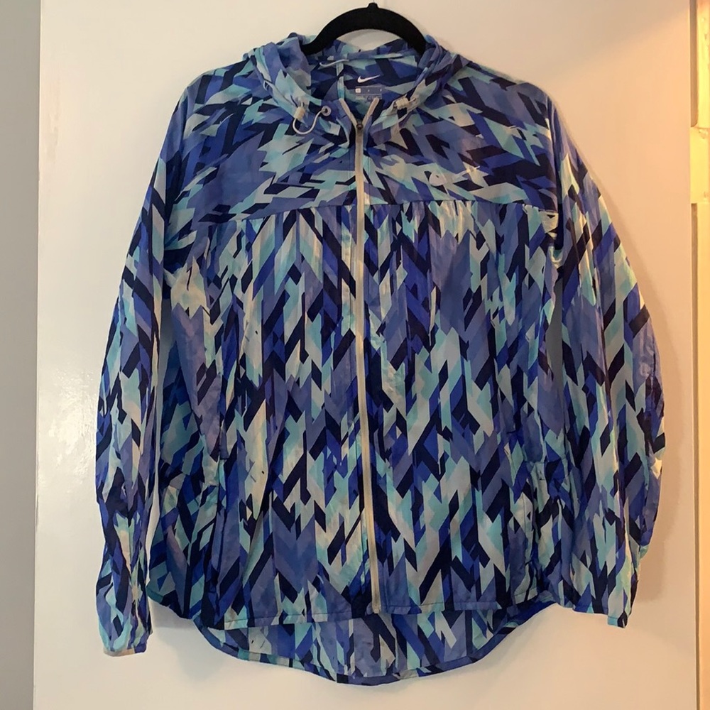Nike geometric thin jogging jacket